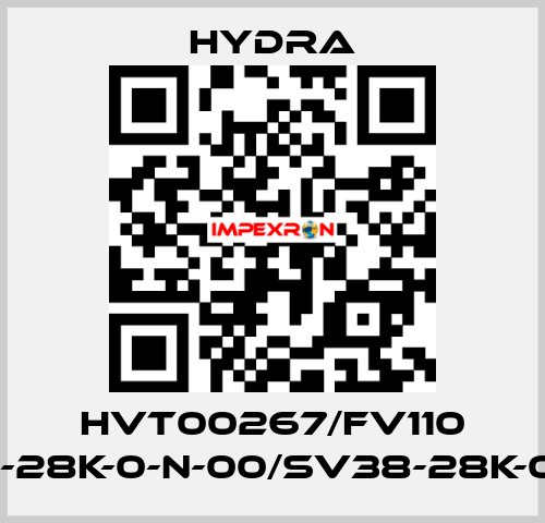 HVT00267/FV110 SM38-28K-0-N-00/SV38-28K-0-N-00 Hydra