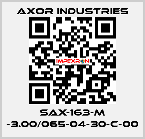 SAX-163-M -3.00/065-04-30-C-00 Axor Industries