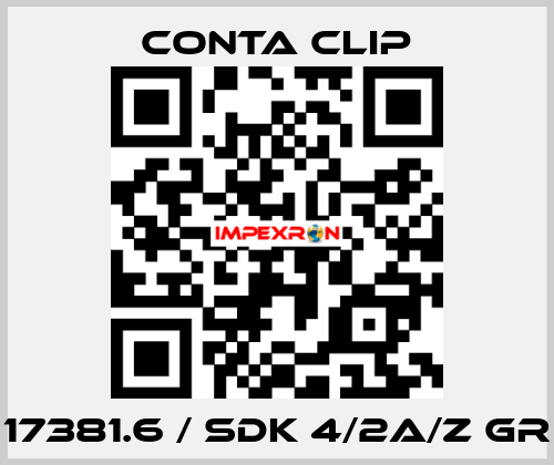 17381.6 / SDK 4/2A/Z GR Conta Clip