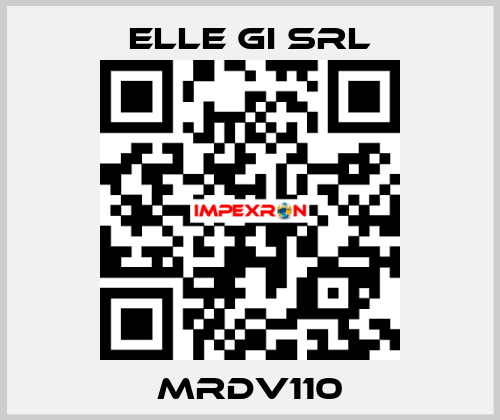 MRDV110 ELLE GI SRL