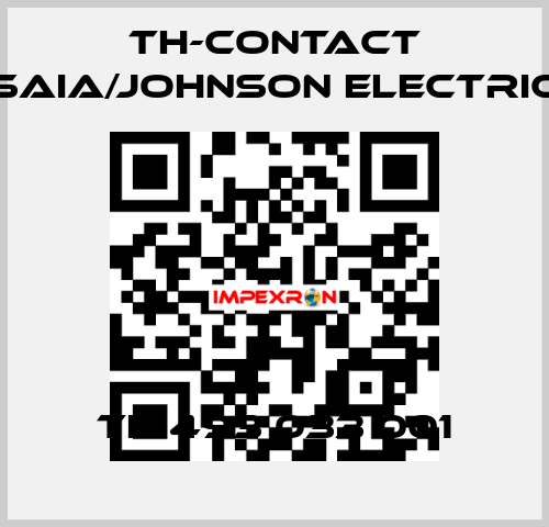 TH 493 033 001 TH-Contact (Saia/Johnson Electric)