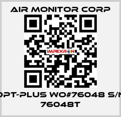 DPT-plus WO#76048 S/N 76048T AIR MONITOR CORP