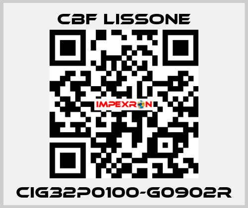 CIG32P0100-G0902R CBF LISSONE