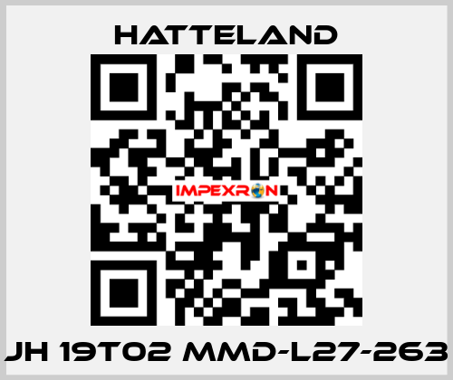 JH 19T02 MMD-L27-263 HATTELAND