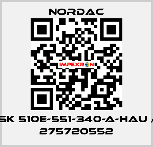 SK 510E-551-340-A-HAU / 275720552 NORDAC