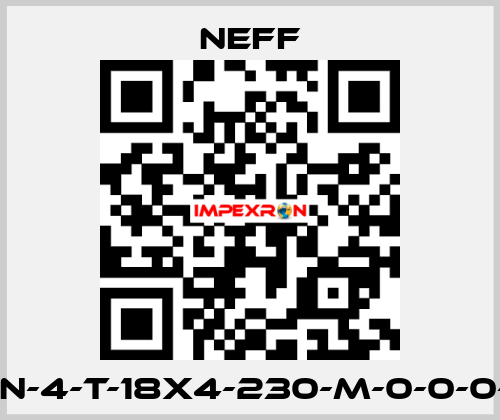 M1-N-4-T-18X4-230-M-0-0-0-0-1 Neff