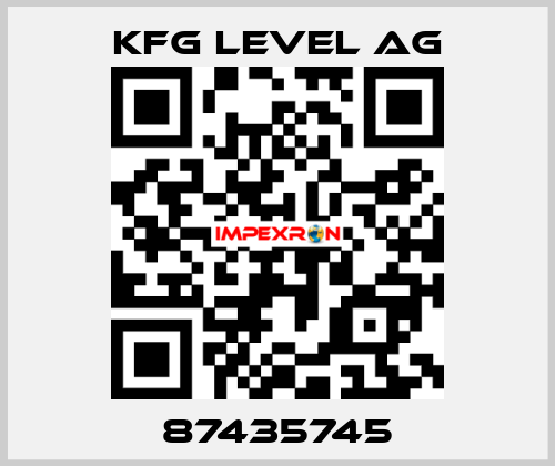 87435745 KFG Level AG