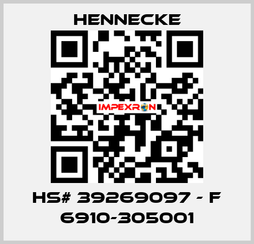 HS# 39269097 - F 6910-305001 Hennecke