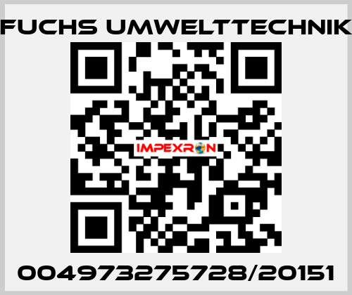 004973275728/20151 Fuchs Umwelttechnik