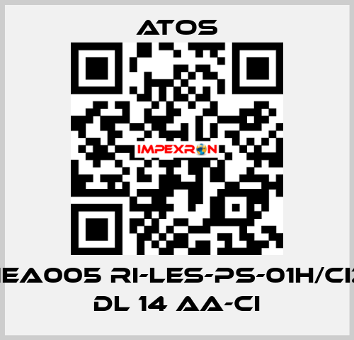 11EA005 RI-LES-PS-01H/CIZ DL 14 AA-CI Atos