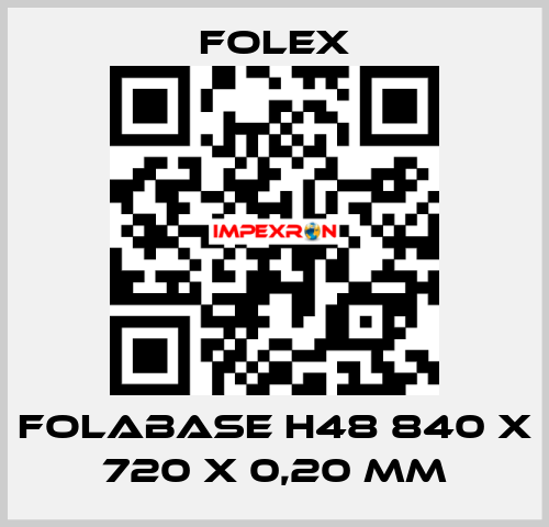 Folabase H48 840 x 720 x 0,20 mm Folex