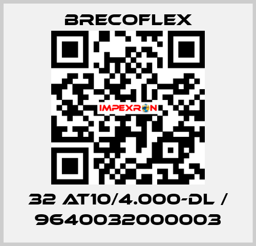 32 AT10/4.000-DL / 9640032000003 Brecoflex