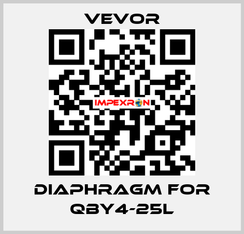 diaphragm for QBY4-25L VEVOR