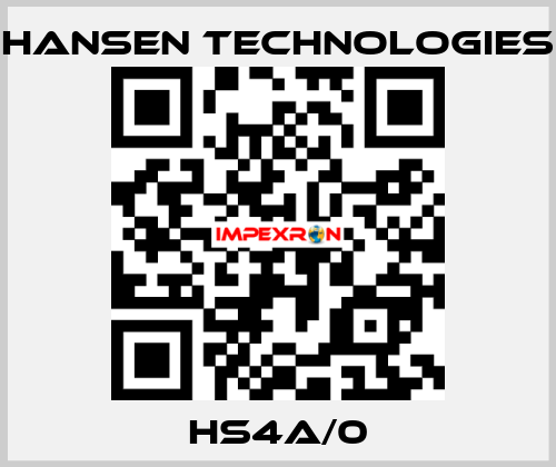 HS4A/0 HANSEN TECHNOLOGIES