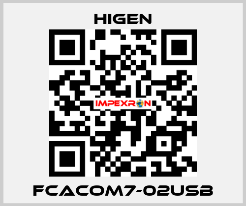 FCACOM7-02USB Higen