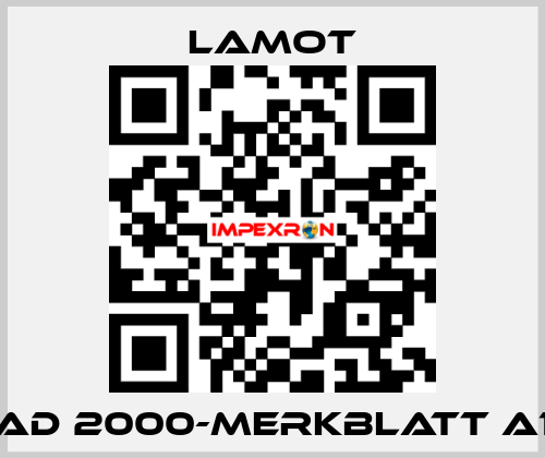 AD 2000-Merkblatt A1 Lamot