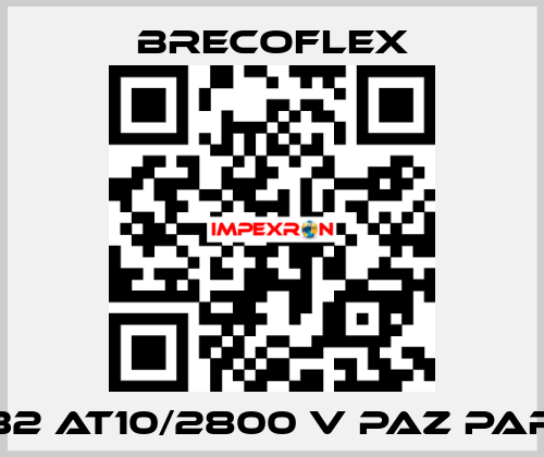 32 AT10/2800 V PAZ PAR Brecoflex