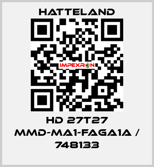 HD 27T27 MMD-MA1-FAGA1A / 748133 HATTELAND