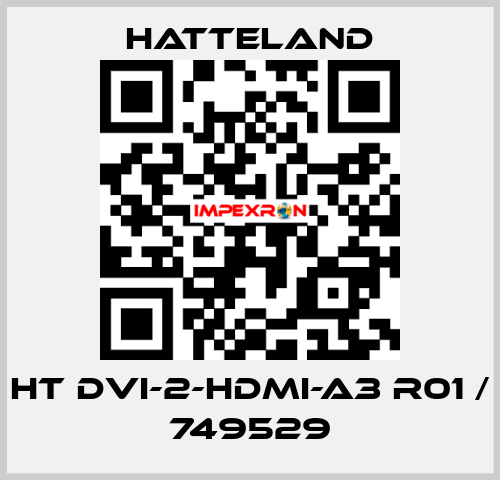 HT DVI-2-HDMI-A3 R01 / 749529 HATTELAND