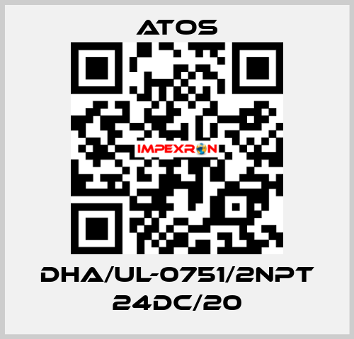 DHA/UL-0751/2NPT 24DC/20 Atos