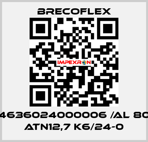 4636024000006 /Al 80 ATN12,7 K6/24-0 Brecoflex