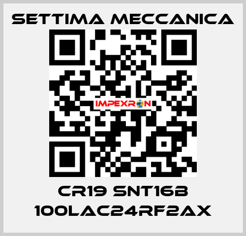 CR19 SNT16B 100LAC24RF2AX Settima Meccanica