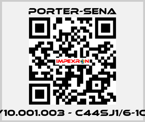 Y10.001.003 - c44sj1/6-1c  PORTER-SENA