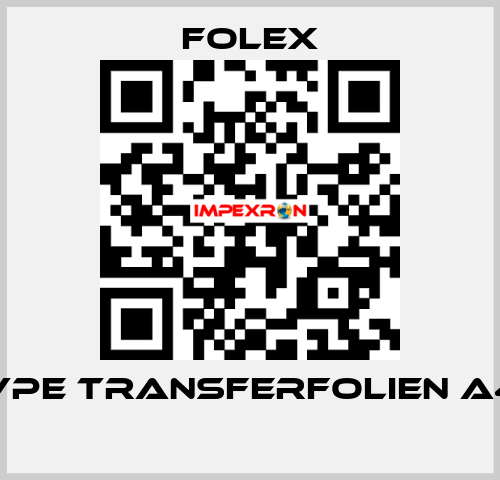 VPE Transferfolien A4   Folex