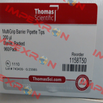 1158T50 Thomas Scientific