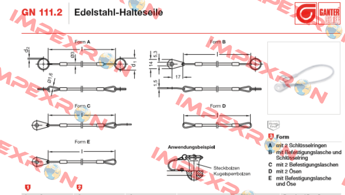 GN 111.2-320-C  Elesa Ganter