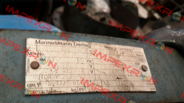 Bearing felt for 7/730479  Mannesmann-Demag