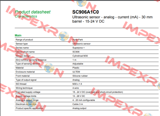 SC906A1C  Hyde Park