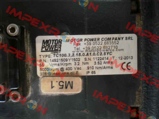 P.N. 14521509Y1502 OEM  Motor Power