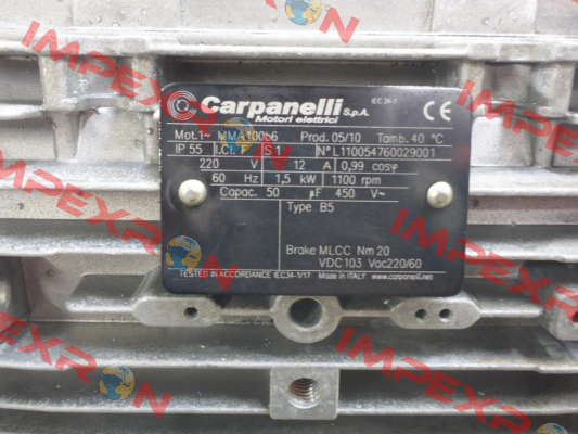 MM100L/6-BR (MMA100b/6) Carpanelli