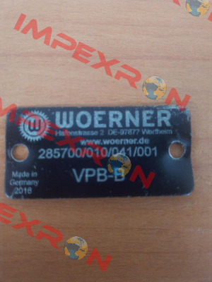 285700/010/041/001 Woerner