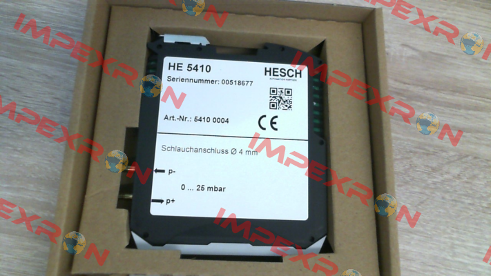 P/N;5410 0004; Type:HE 5410 Hesch Automation