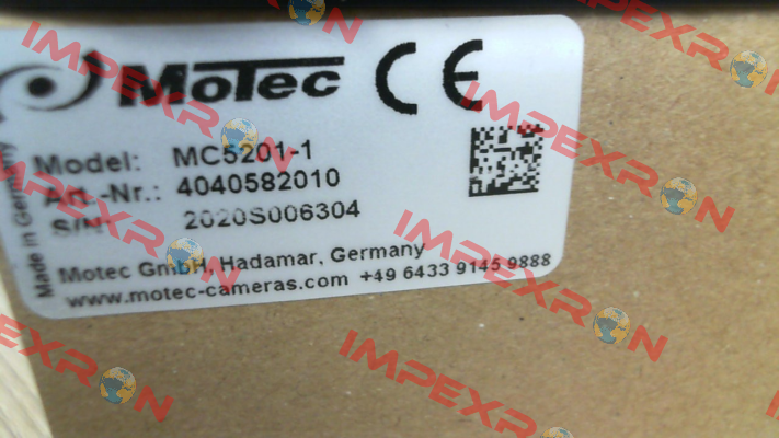 P/N: 4040582010, Type: MC5201-1 Motec