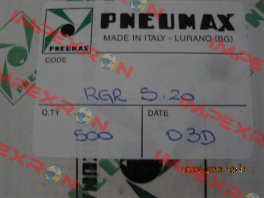 RGR5.20  Pneumax