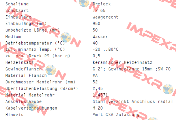 90/G2-95 CSA  Schniewindt