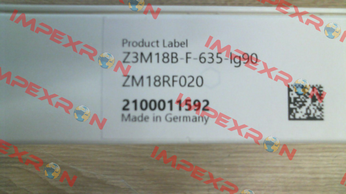 ZM18RF020 / Z3M18B-F-635-LG90 Z-LASER