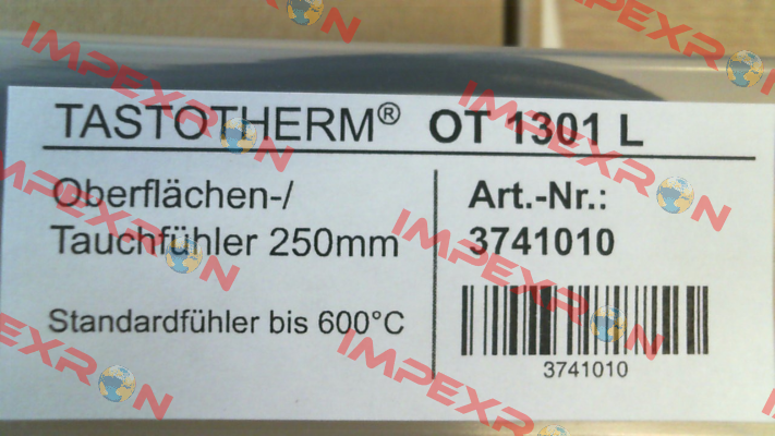 3741010/ OT 1301l (250MM) Tastotherm