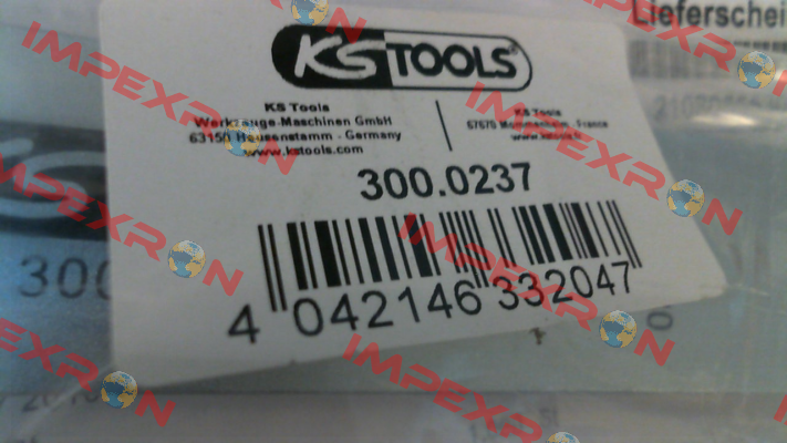 300.0237 KS TOOLS