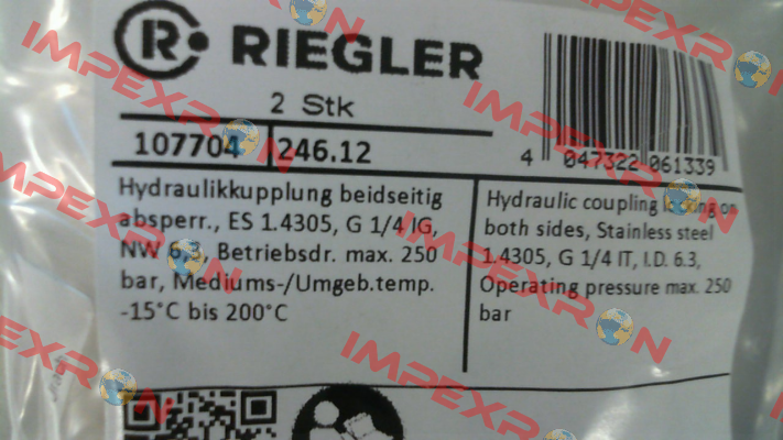 107704 / 246.12 Riegler