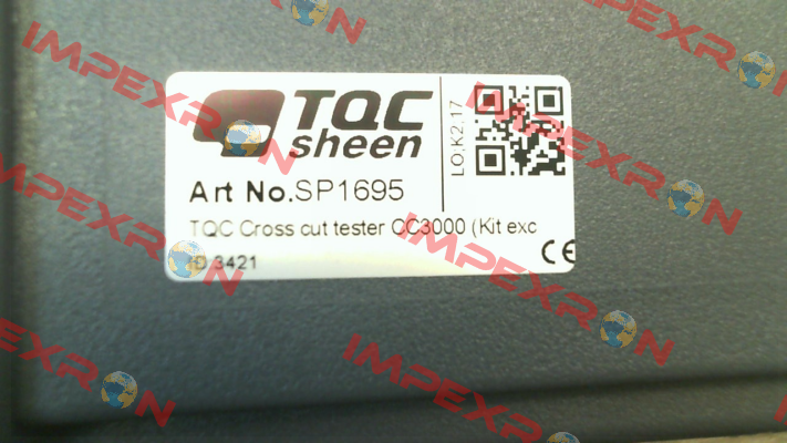 Type CC3000 (old P/N SP1681-new P/N SP1695) TQC