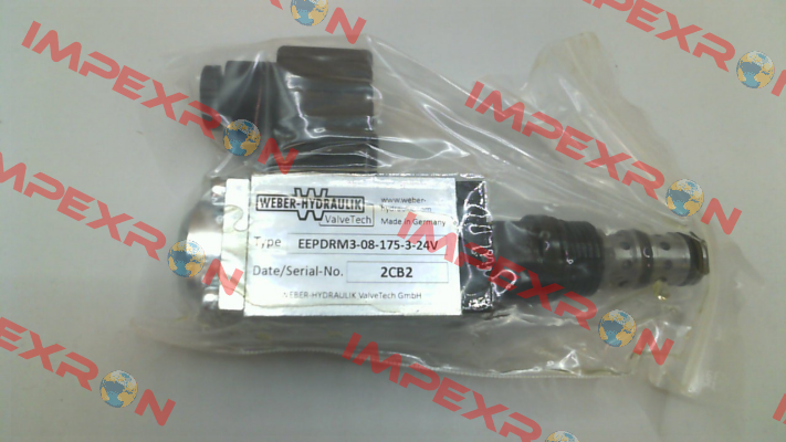 P/N: 025.0028, Type: EEPDRM3-08-175-3-24V Weber Hydraulik