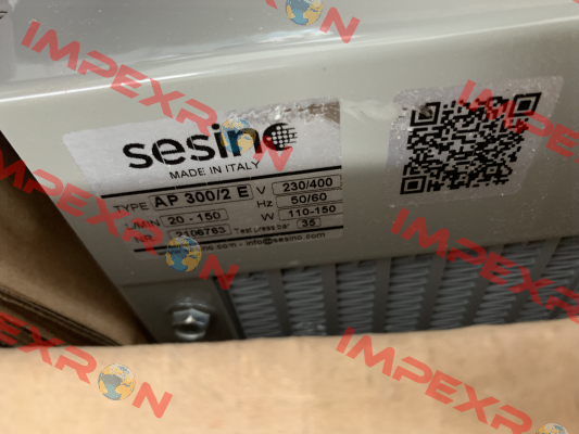 AP 300/2 E ( 440V ) Sesino