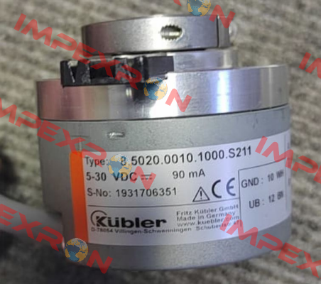 8.5020.0010.1000.S211 oem Kübler