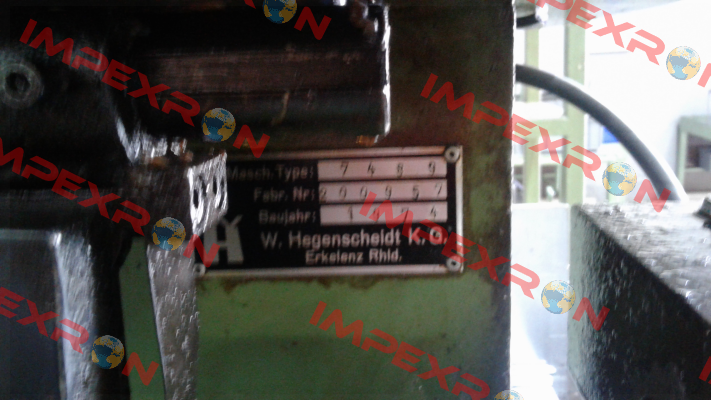 Roll For:7459  Hegenscheidt MFD